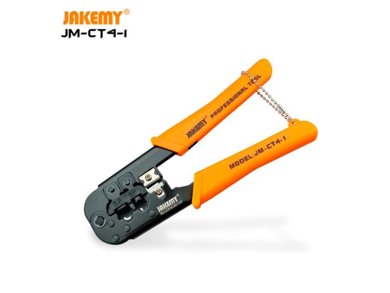 

Profesjonalna Zaciskarka Do Kabli, Wtyczek RJ45 RJ12 RJ11 Jakemy