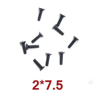 

Countersunk Head Tapping Screws 2x7.5 Wl Toys A949-48
