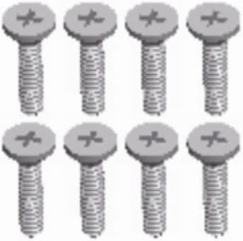 

Cross Flat Head Screw M2x8 A202-15 144001
