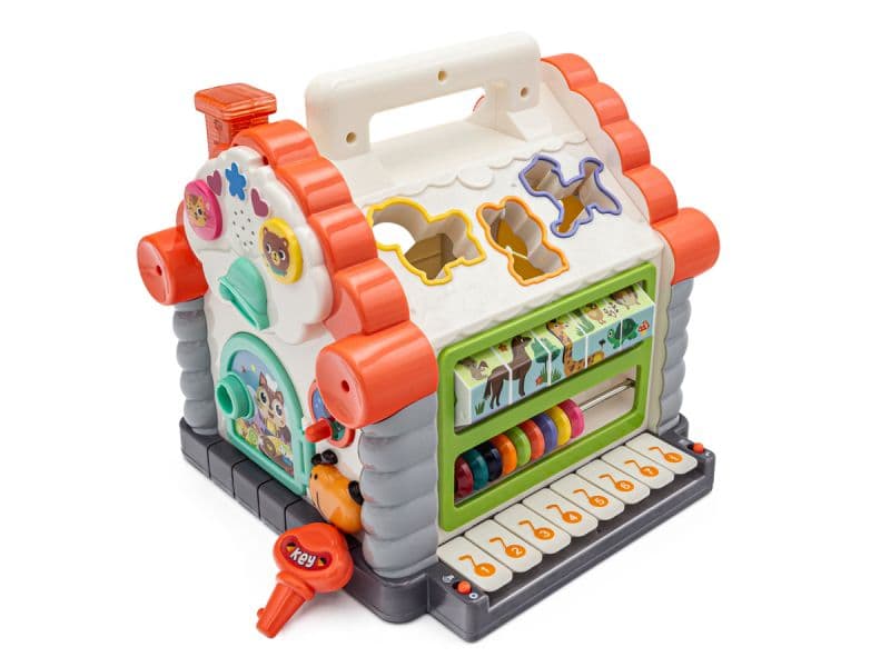 

Edukacyjny Domek - Pianinko, Sorter, Liczydło, Melodie