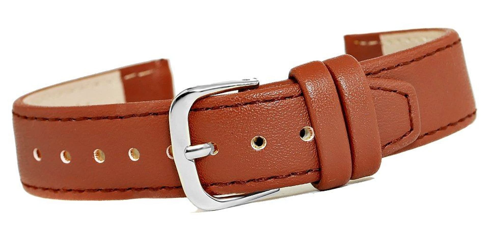 

Pasek do zegarka CLASSIC - skóra 18 mm 4999-18XXL-2S Brązowy
