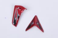 

S110G-04 Tail Decoration Red - Stateczniki Ogona Czerwone