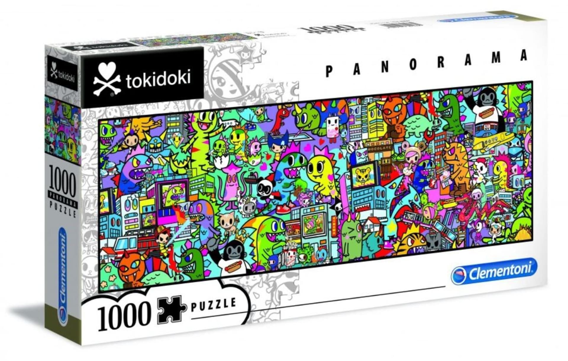 

Puzzle 1000 elementów Panorama Collection Tokidoki