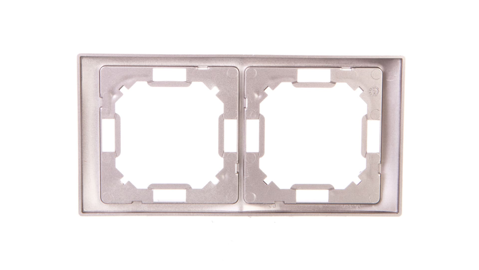 

Simon Basic Neos Ramka podwójna stal inox BMRC2/21