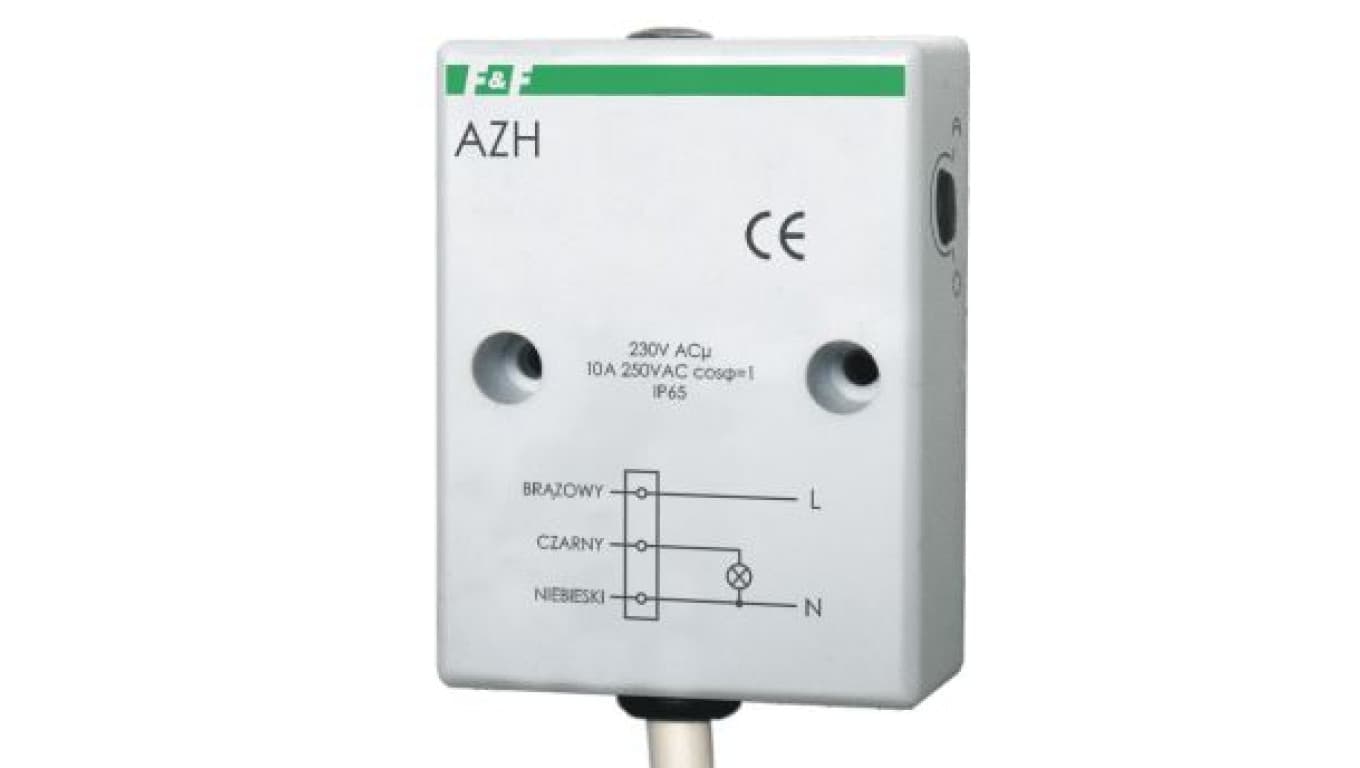 

Automat zmierzchowy z zewnątrzną sondą hermetyczną 2-1000lx AZH-S-24V