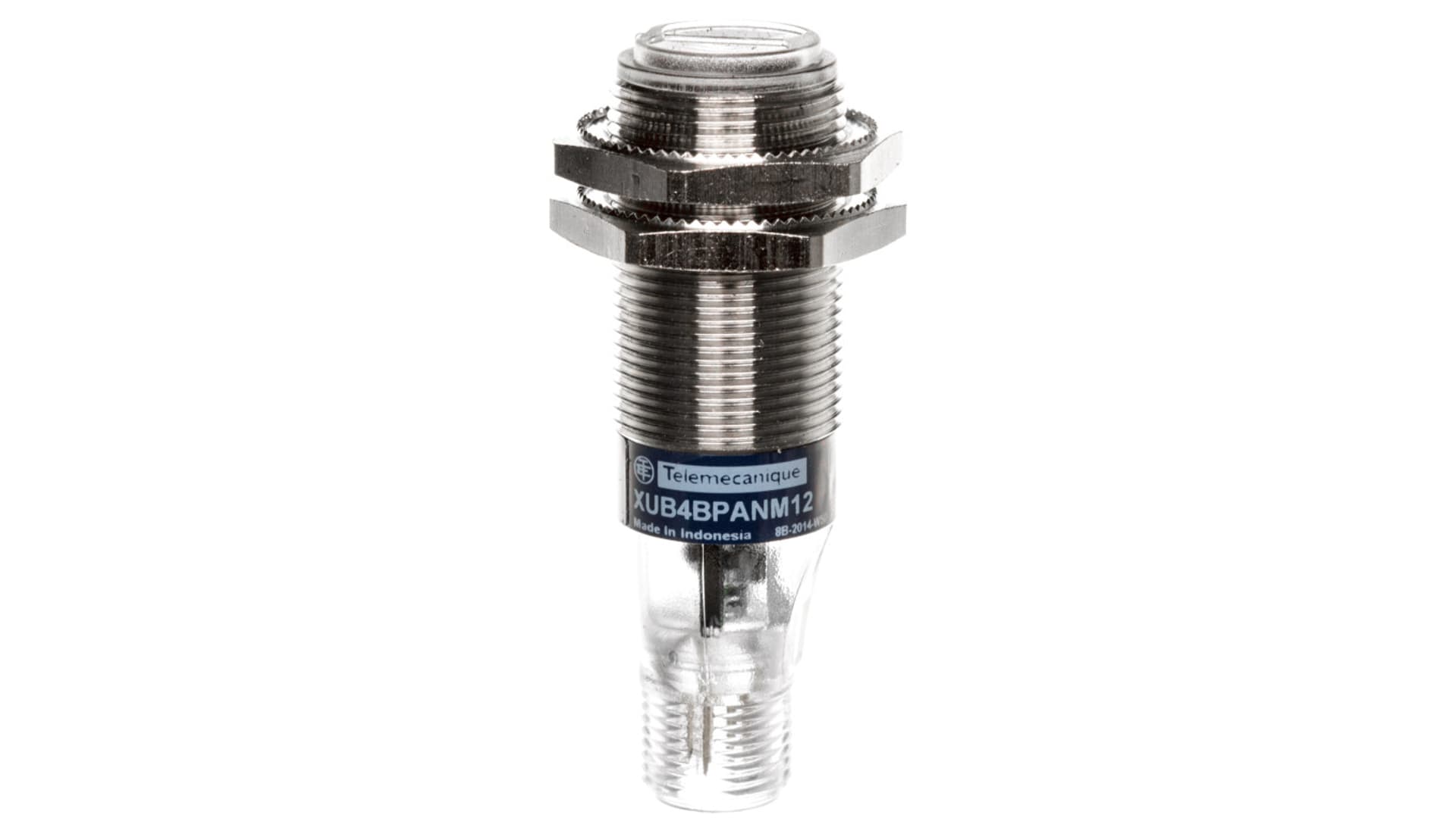 

Czujnik fotoelektryczny Sn=0,1m M18 1Z PNP 12-24V DC M12 4-piny odbiciowy XUB4BPANM12