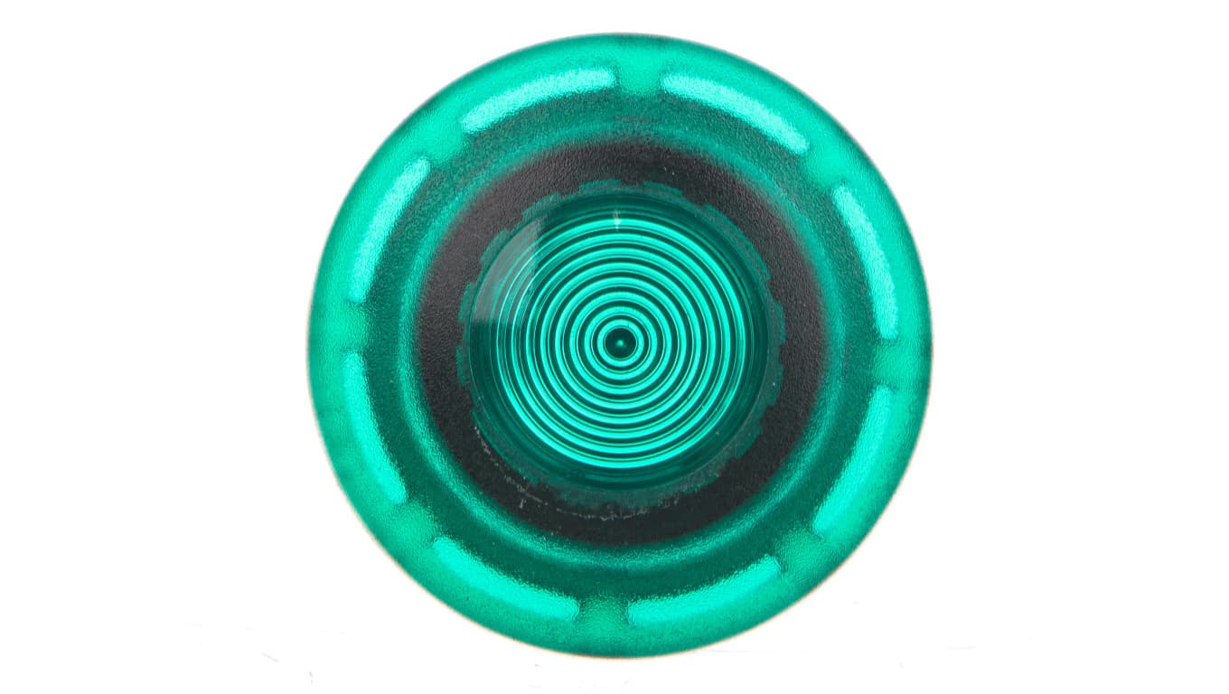 

Główka podśw. przycisku grzybk. O22 zat. awar. ziel. O40 z sam. powr. zint.LED ZB4BW433