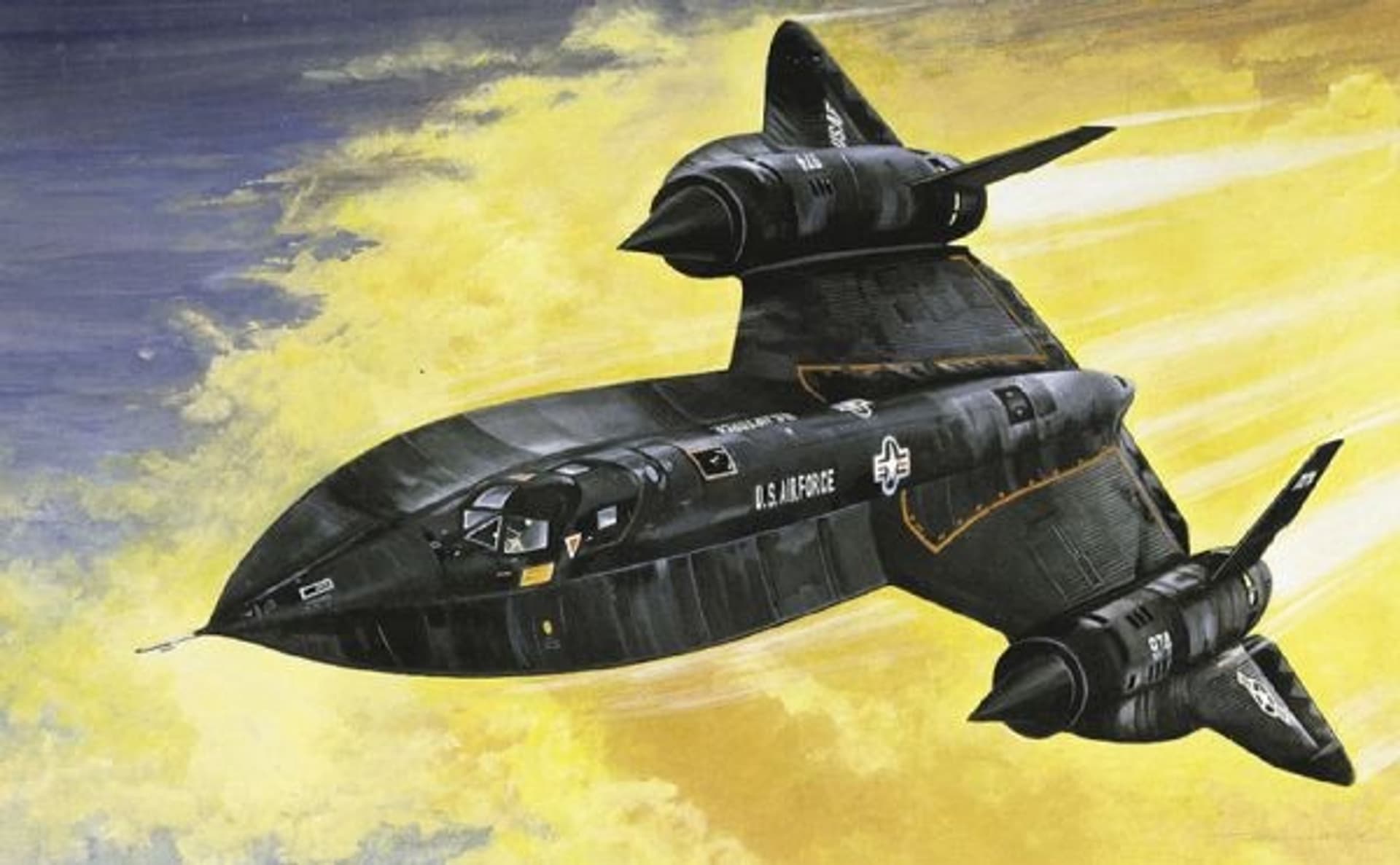 

ITALERI SR-71 Blackbird with Drone