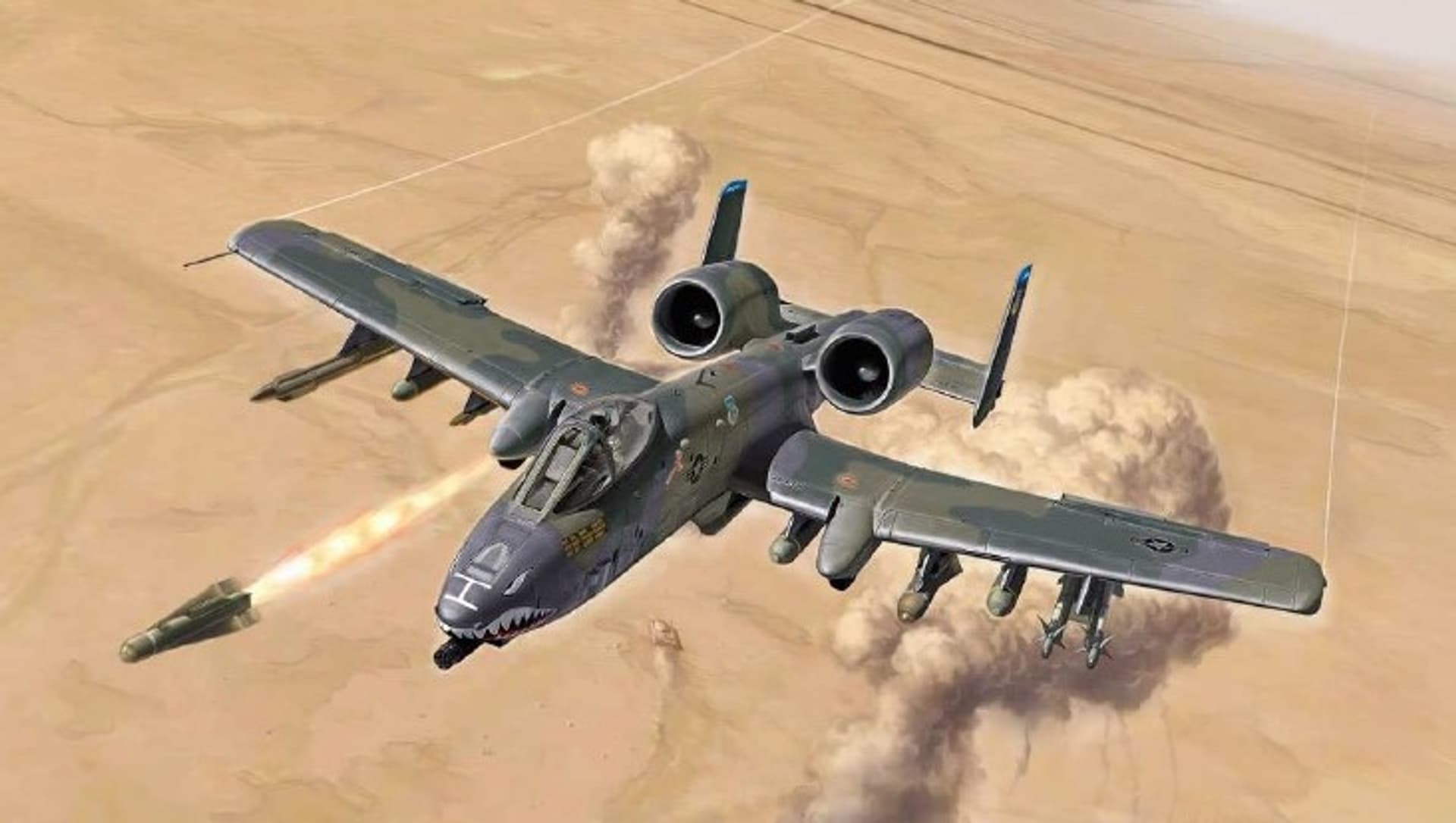 

ITALERI A-10 A/C Gulf Wa r