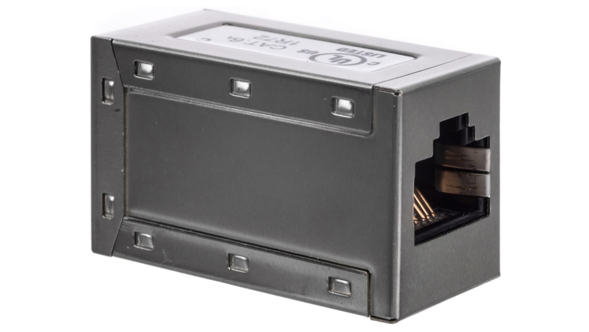 

Adapter (przelotka) RJ45/RJ45 kat.6A ekranowany DN-93905, Przelotka) rj45/rj45 kat.6a ekranowany dn-9390