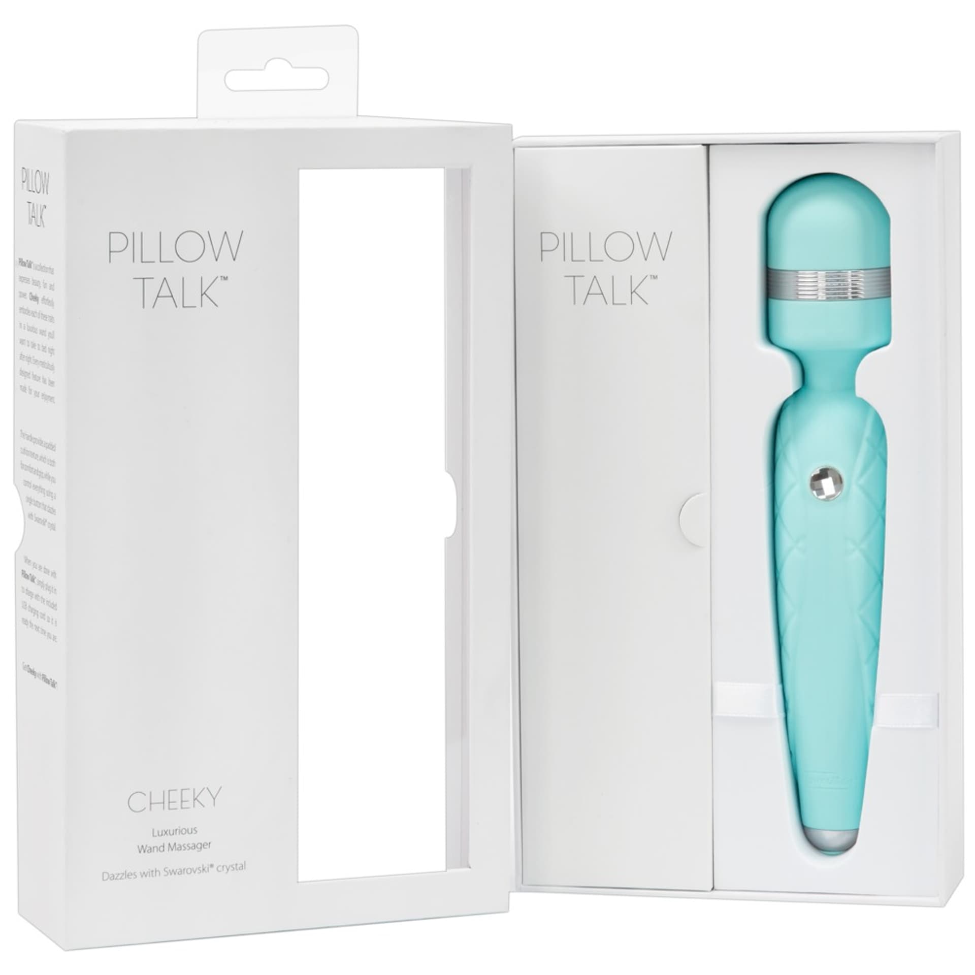 

Masażer Pillow Talk Cheeky turkusowy