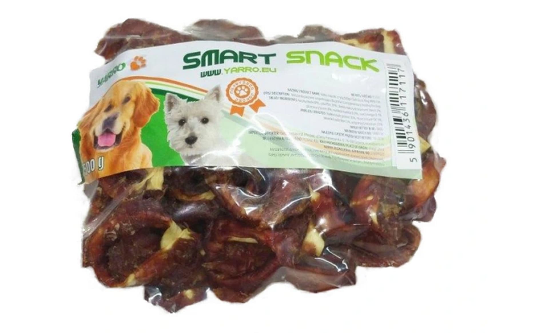 

YARRO Kółka z kaczki z rybą i kalmarami [Y1711] 500g
