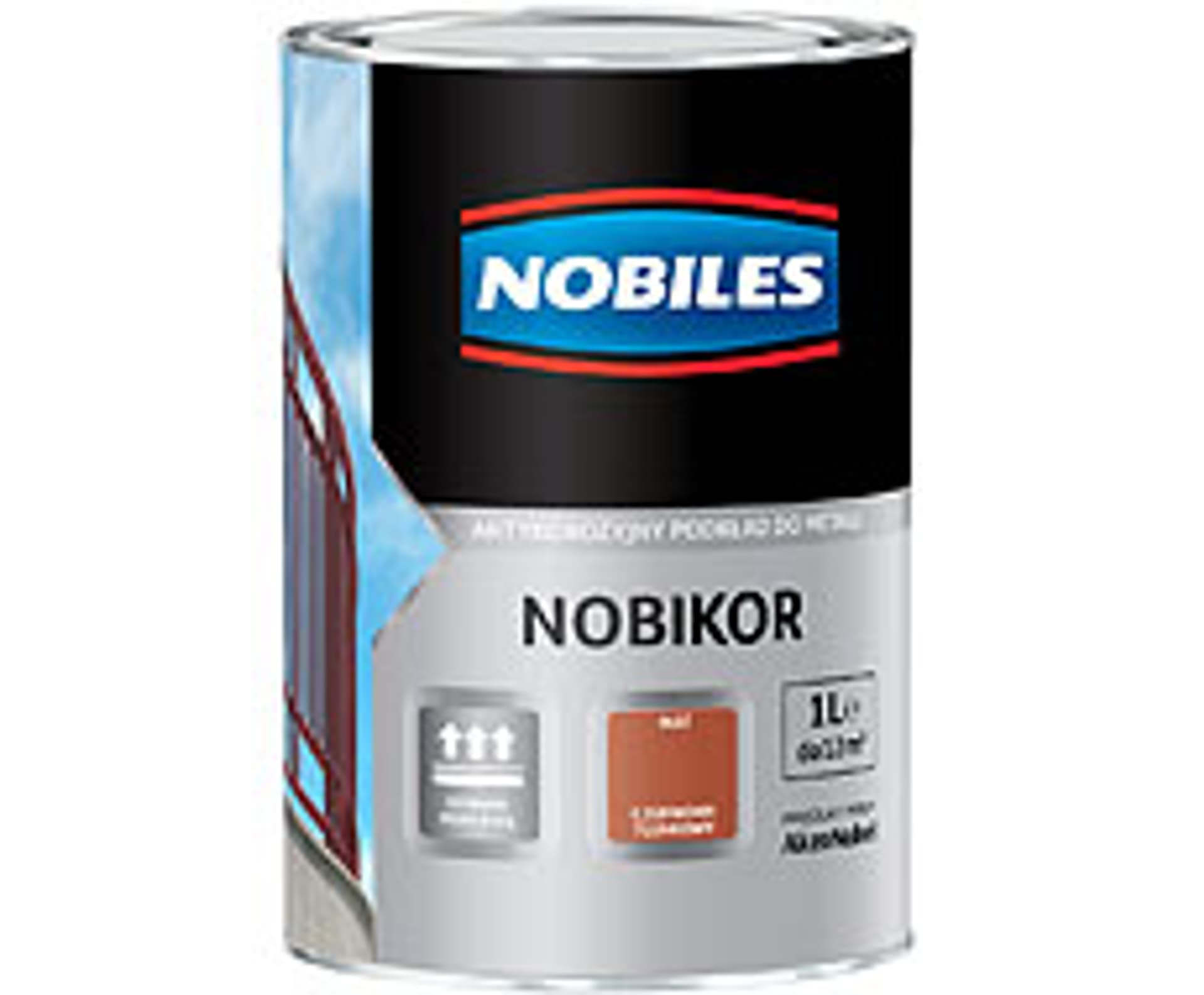 

NOBILES ANTYKOROZYJNY PODKŁAD FTALOWY NOBIKOR CZERWONY TL.1L