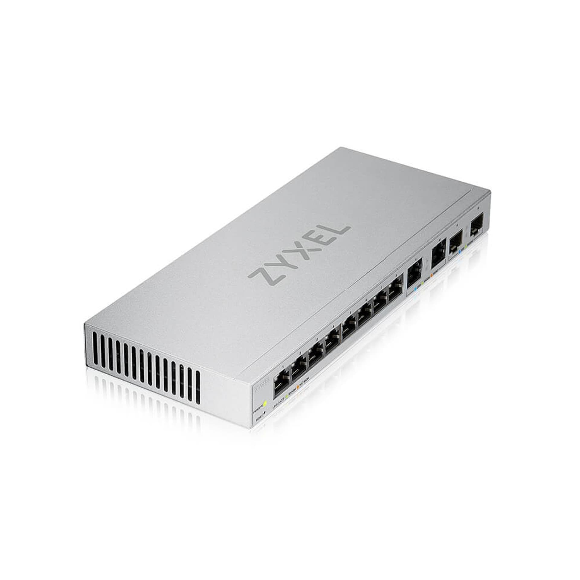 

Przełącznik XGS1210-12-ZZ0101F GbE 8x1G + 2x2,5G +2xSFP+