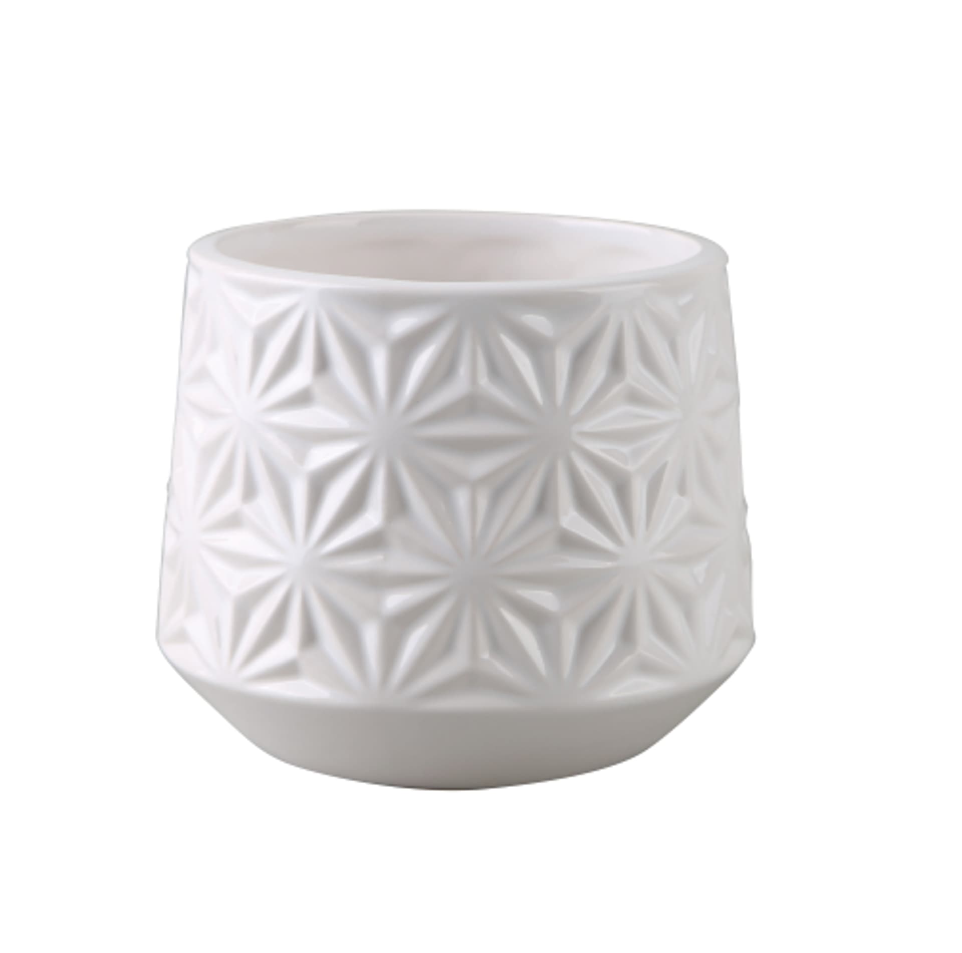 

Osłonka ceramiczna Flower BIAŁA