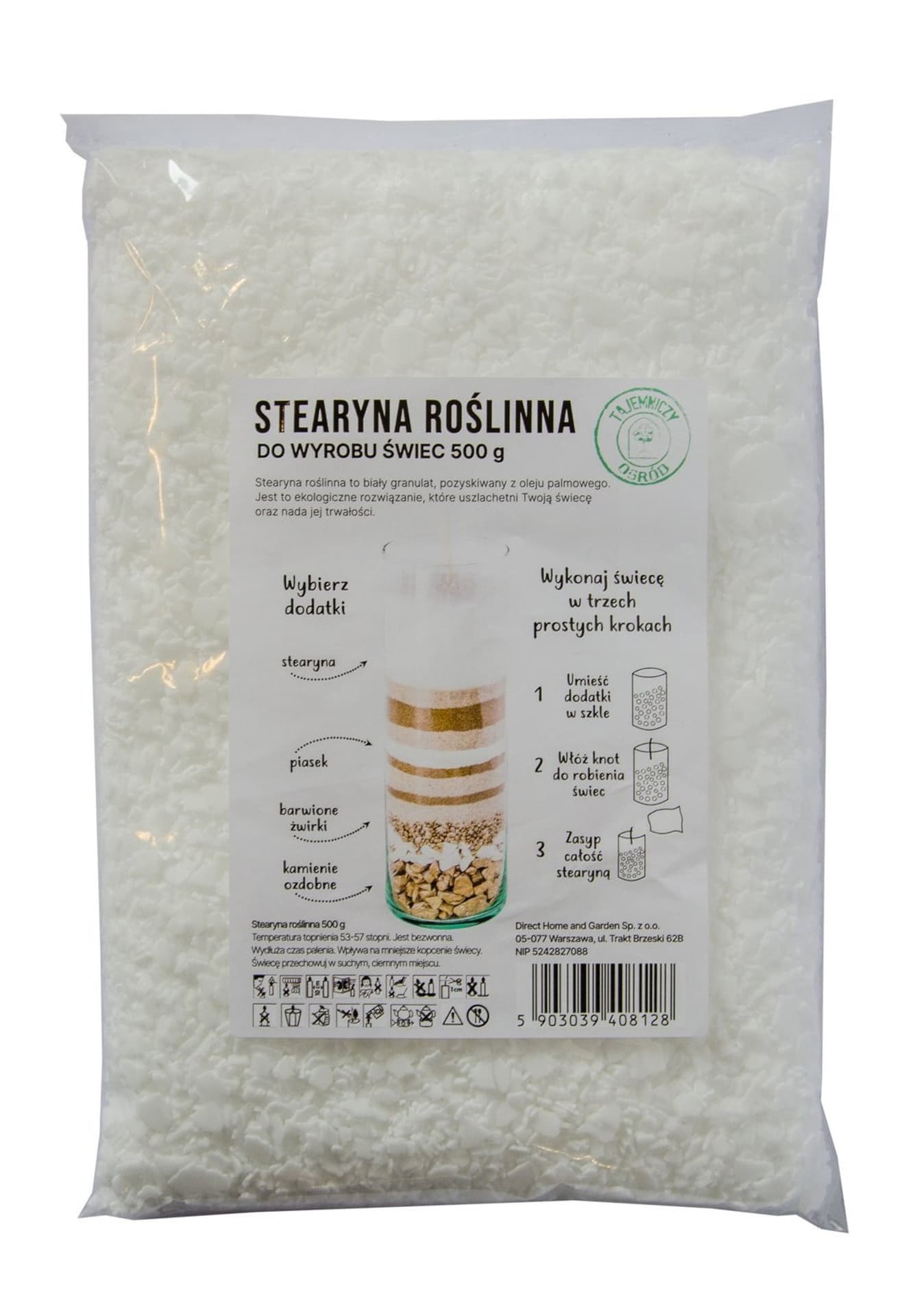

Stearyna do świec 0,5kg