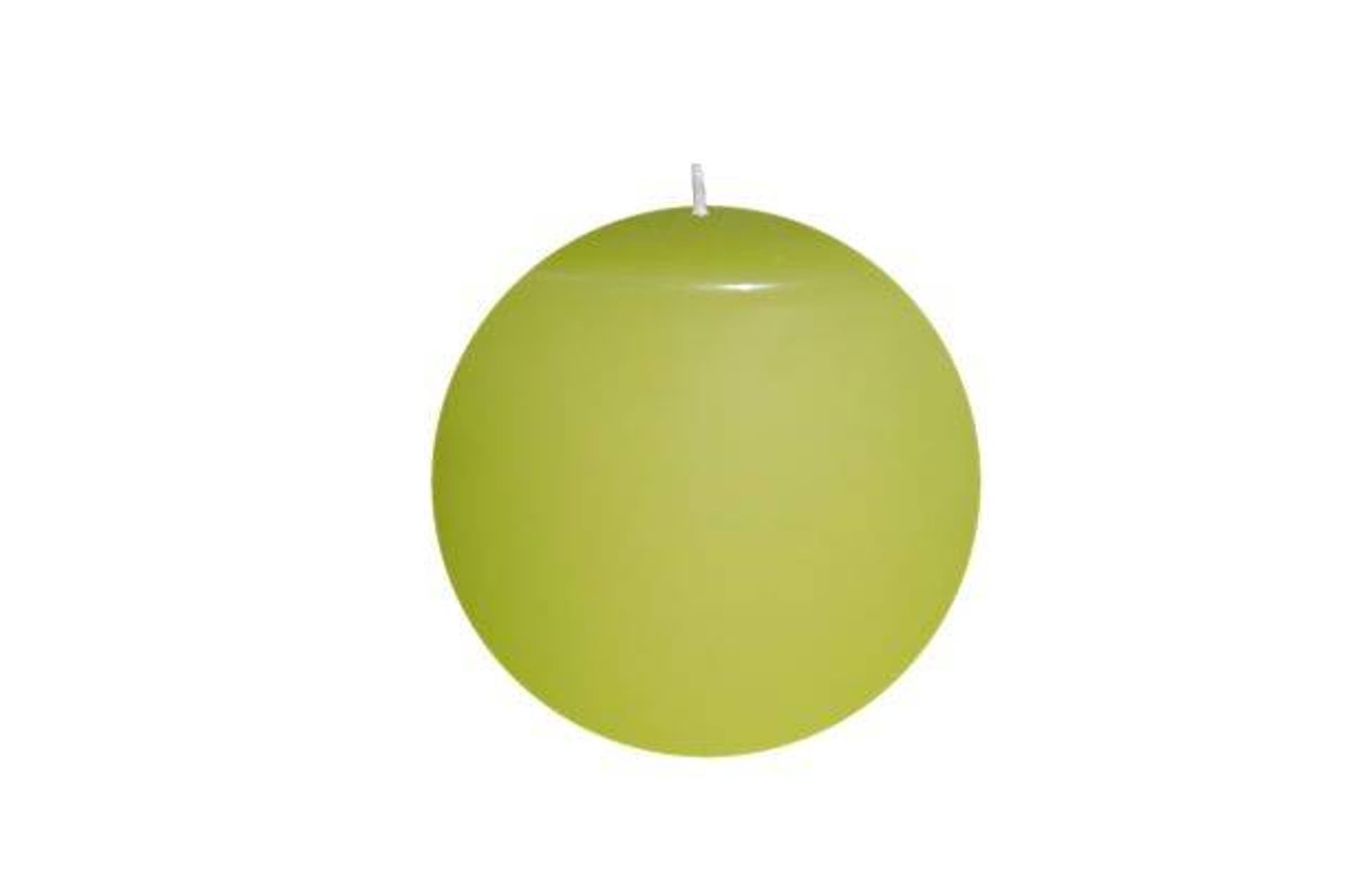 

Świeca klasyczna kula- pistacja, ś10cm
