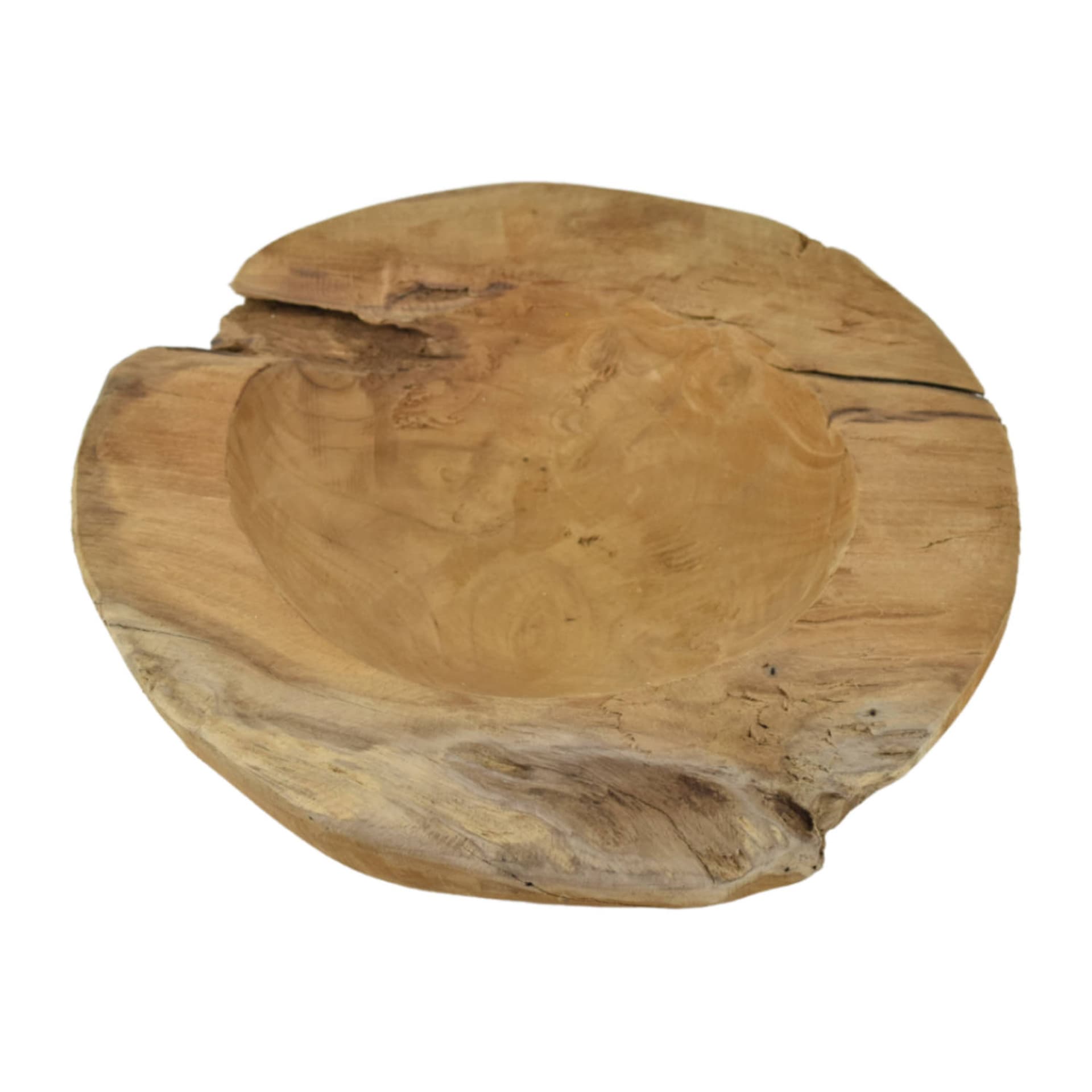 

Miska dekoracyjna z drewna tekowego, 20 cm