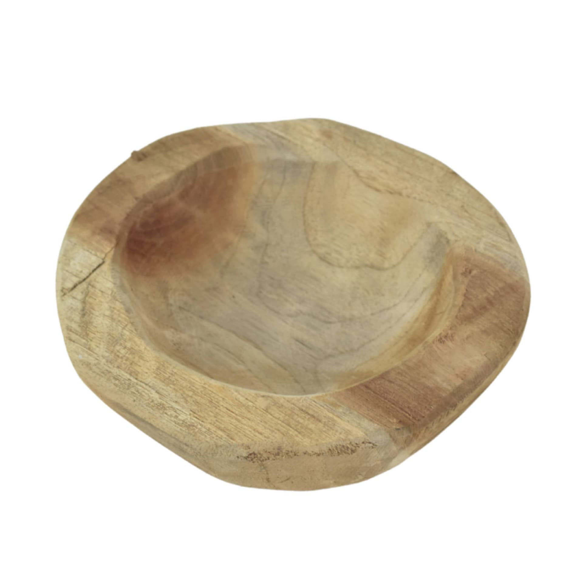

Miska dekoracyjna z drzewa tekowego, 18 cm