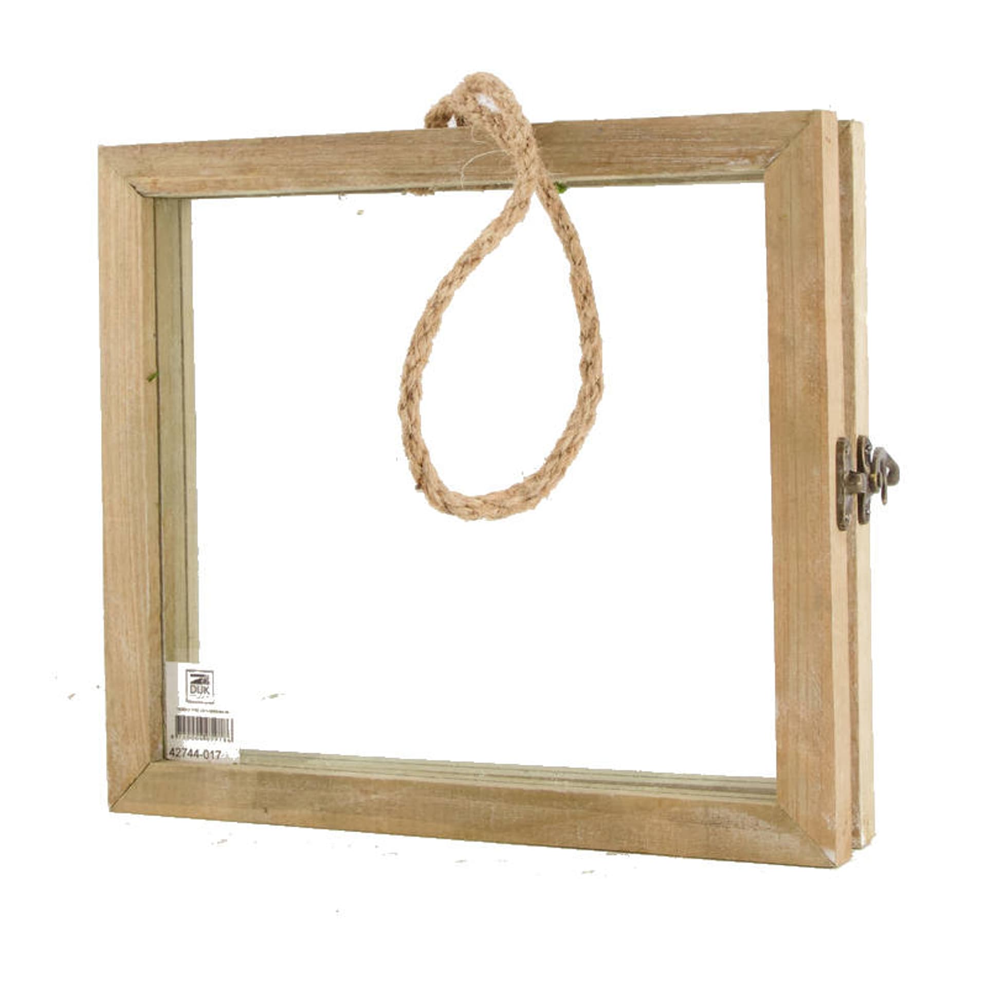 

Drewniana ramka wisząca dwustronna, 25 cm