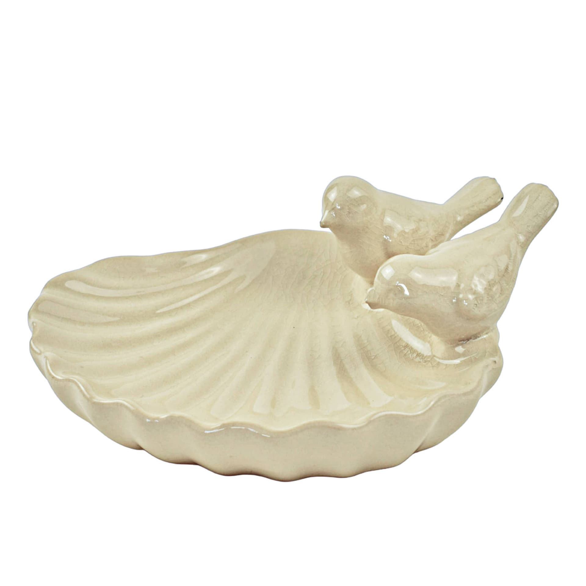 

Muszla ceramiczna poidełko dla ptaków, kolory