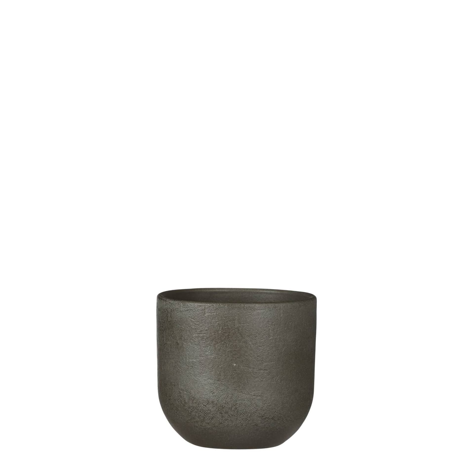 

Osłonka ceramiczna na doniczkę khaki śr. 14cm