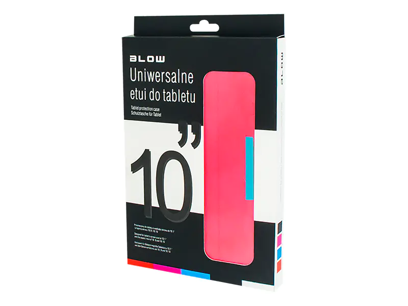 

79-218# Etui do tabletu 10.1"(16:9)et300 różowe, 16:9)et300 różow