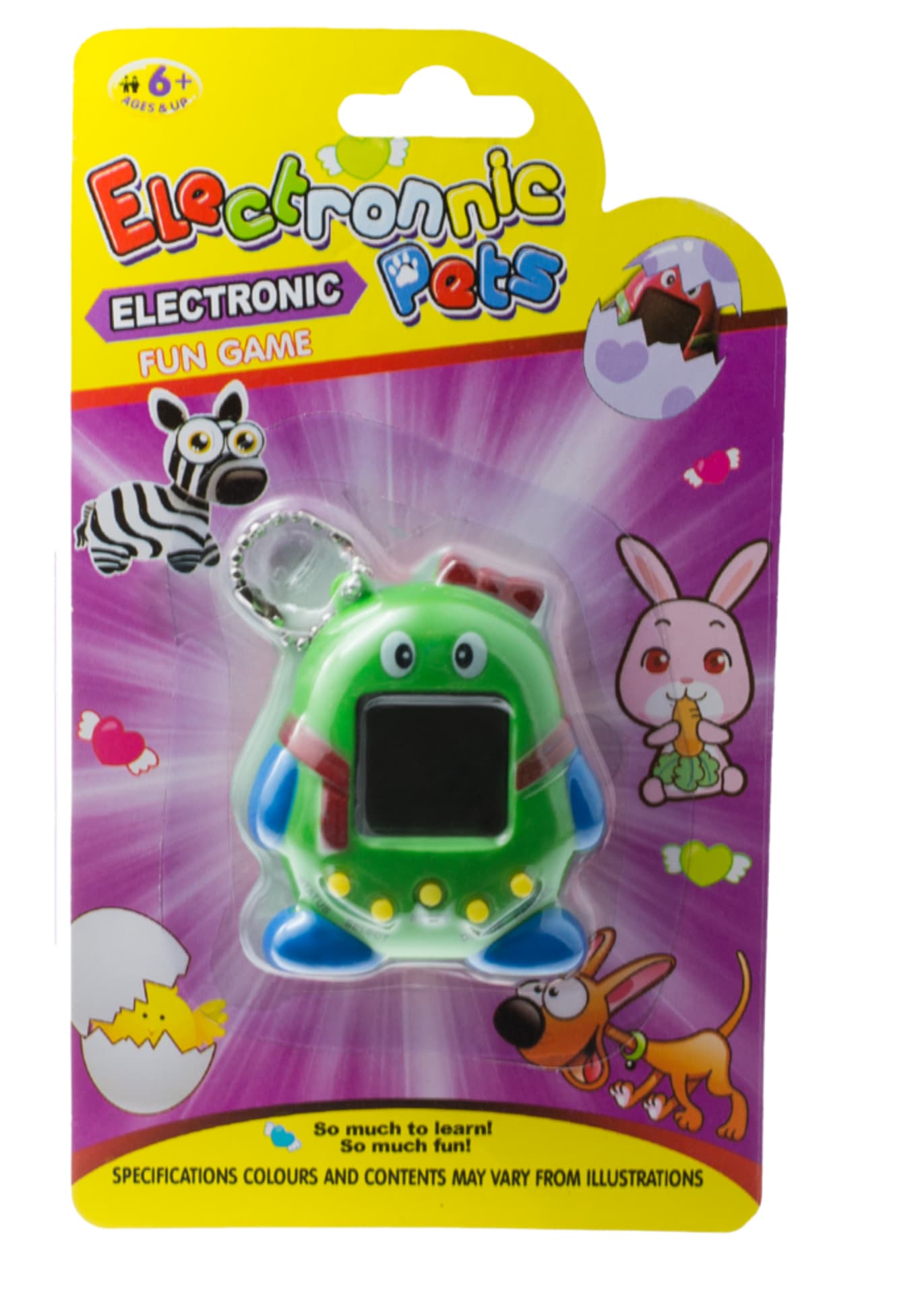 

Zabawka Tamagotchi elektroniczna gra zwierzątko zielone