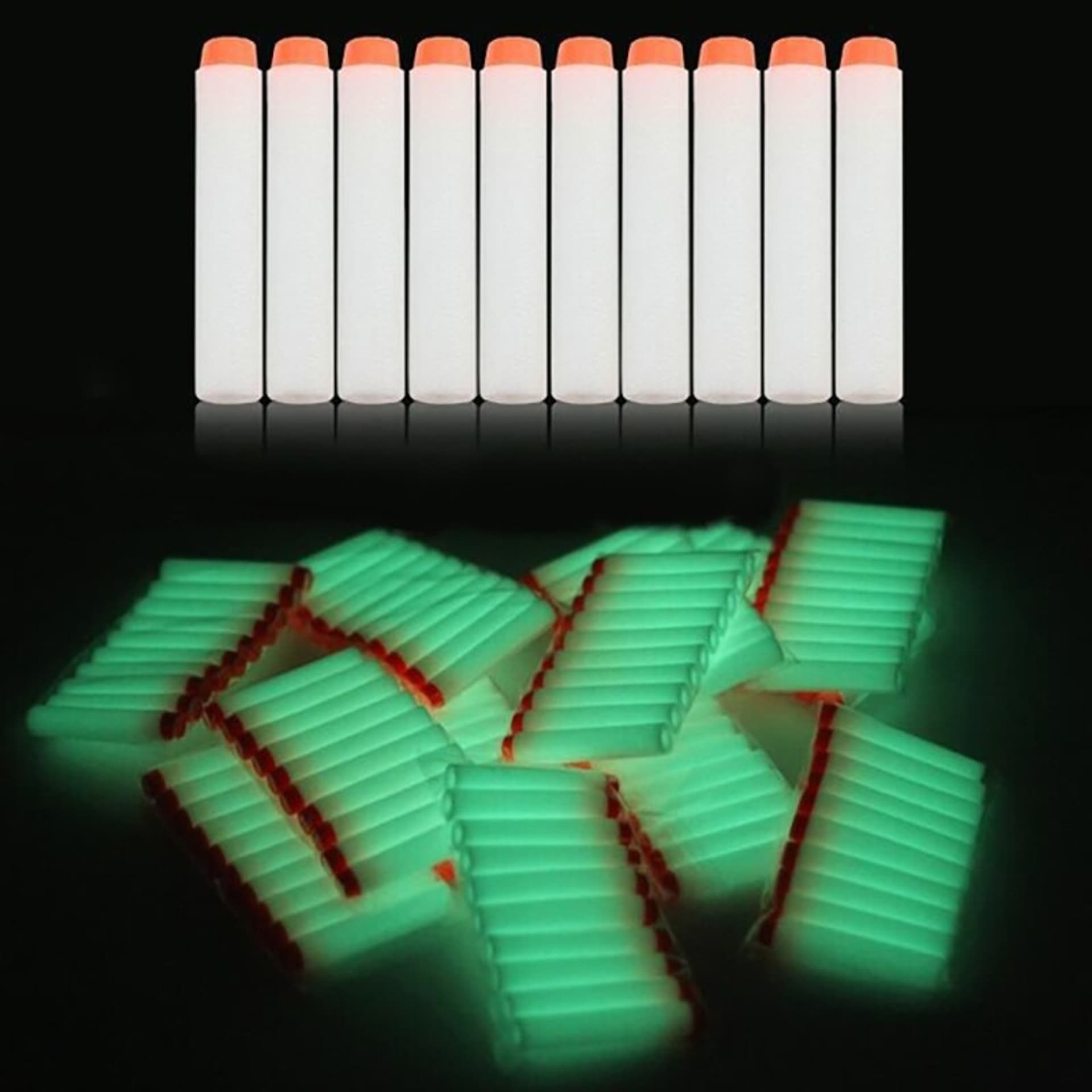 

Strzałki do wyrzutni kompatybilne z NERF fluorescencyjne 10sztuk