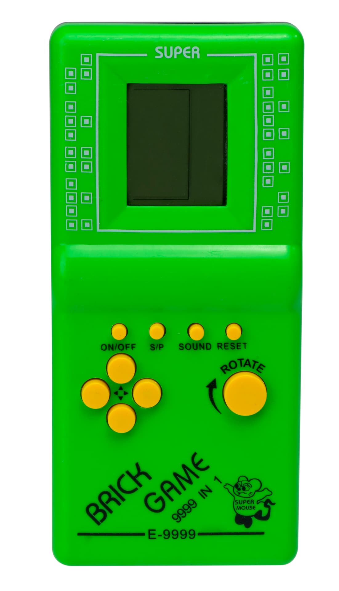 

Gra Gierka Elektroniczna Tetris 9999in1 zielona