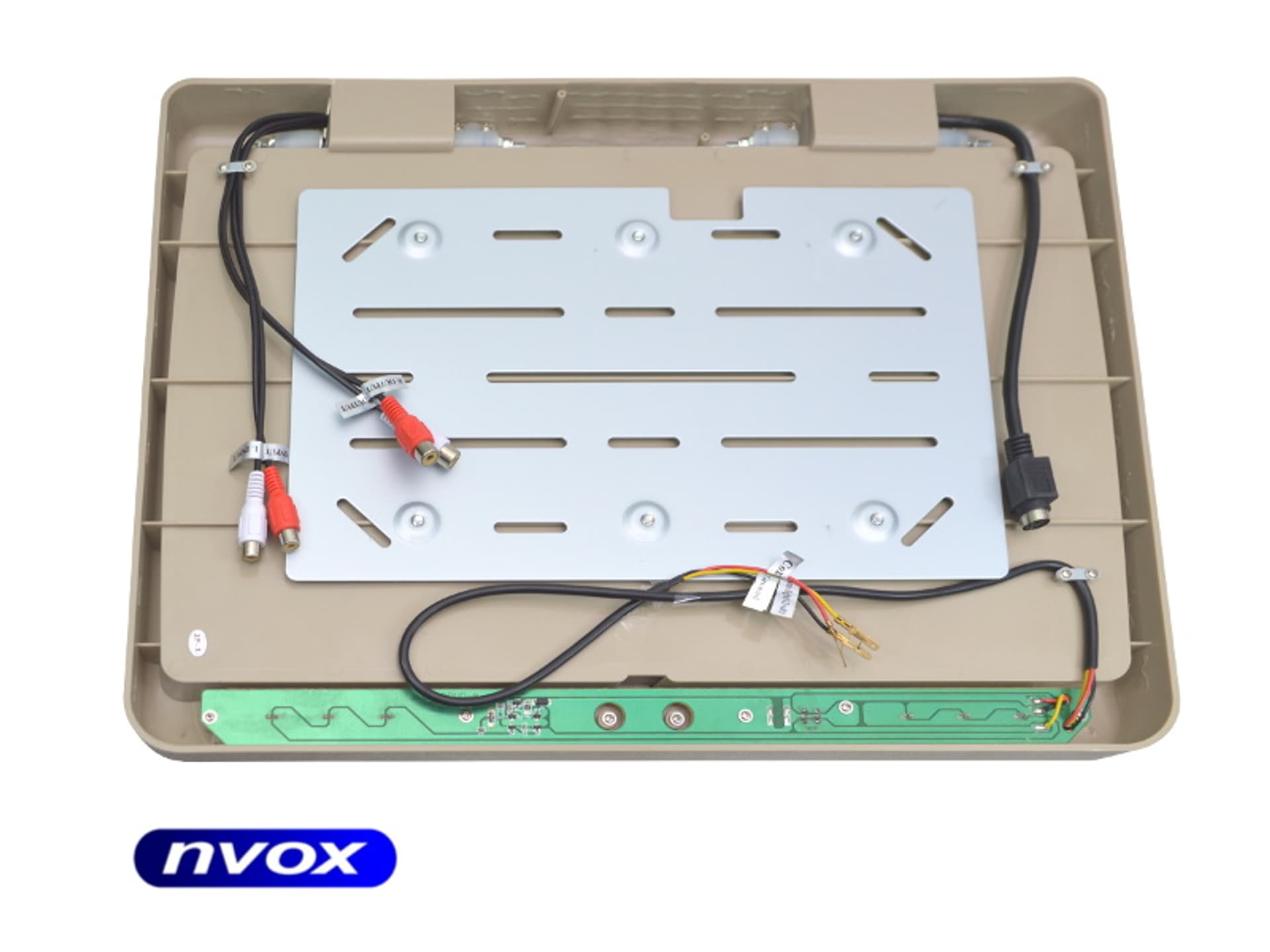 

Monitor podwieszany podsufitowy LCD 19cali cali LED FM IR VGA... (NVOX RF1980 BE)