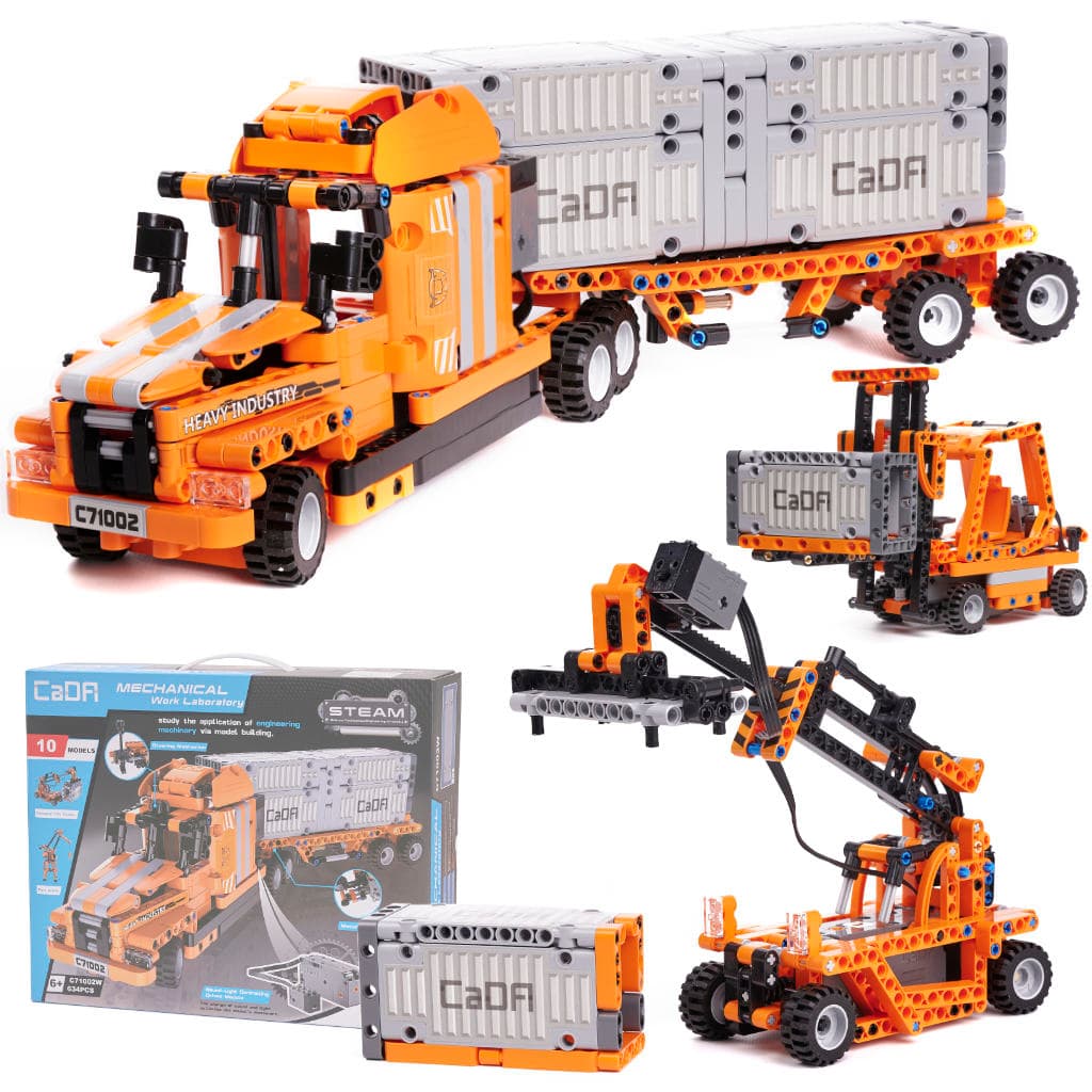 

Transporter Klocki CADA C71002W 10w1 634el.