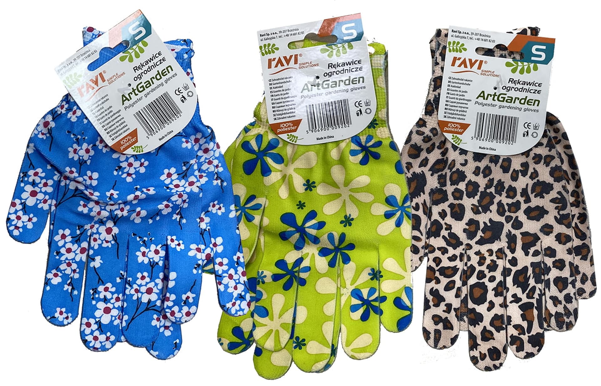 Rękawice ogrodnicze ArtGarden (rozmiar S)