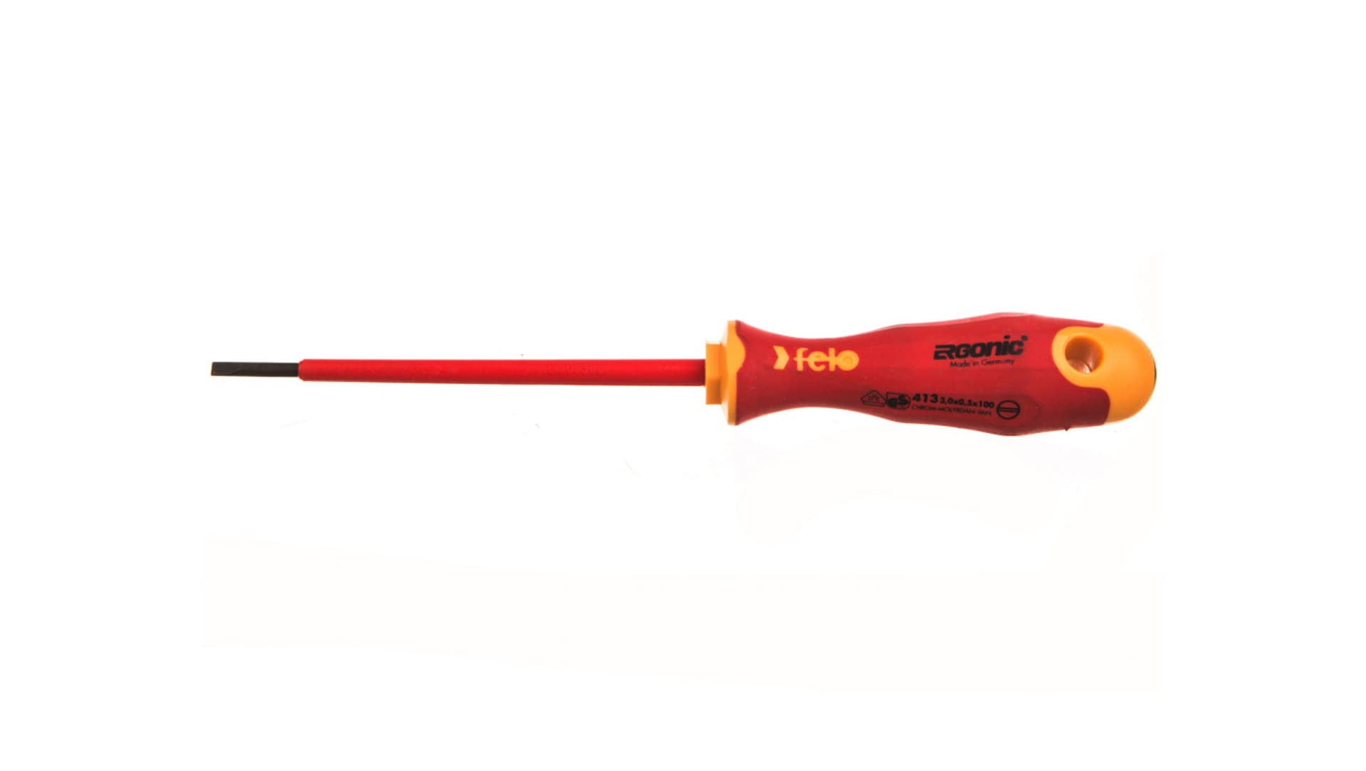 

Wkrętak płaski 3,0 x 0,5 izolowany 1000V Ergonic 400 VDE 41303090