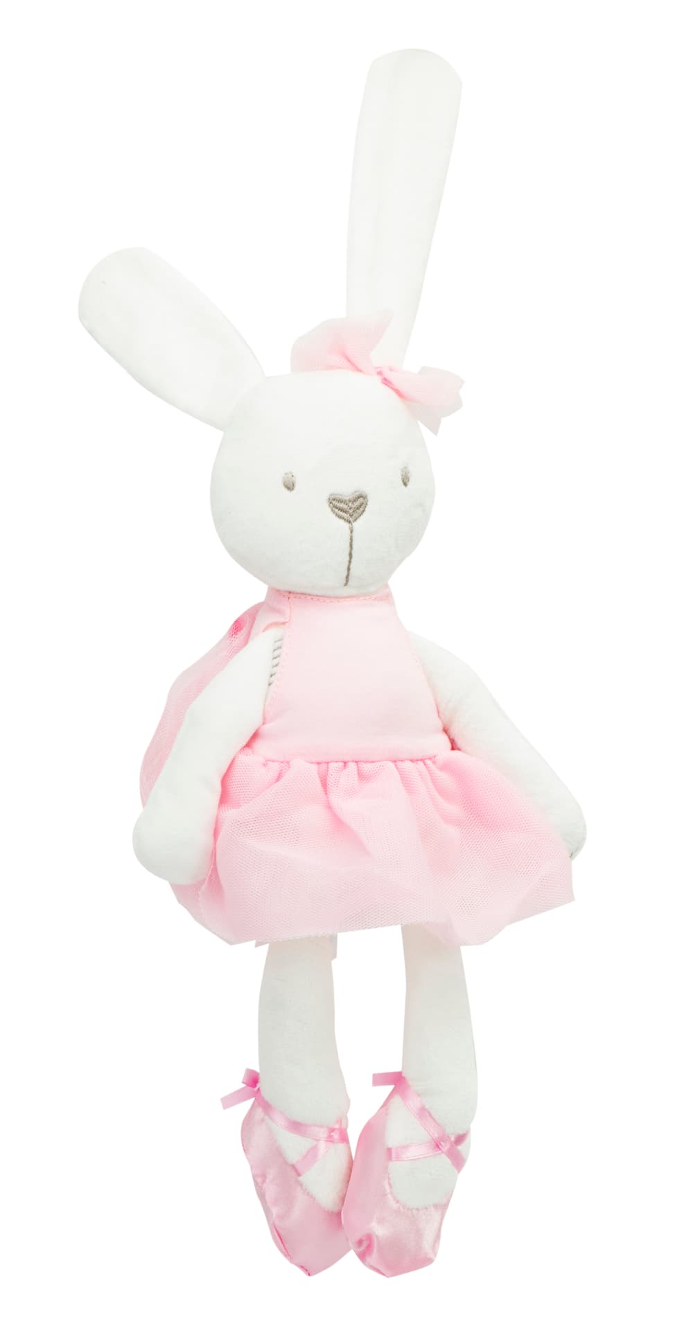 

Maskotka pluszowa królik w różowej sukience 42cm