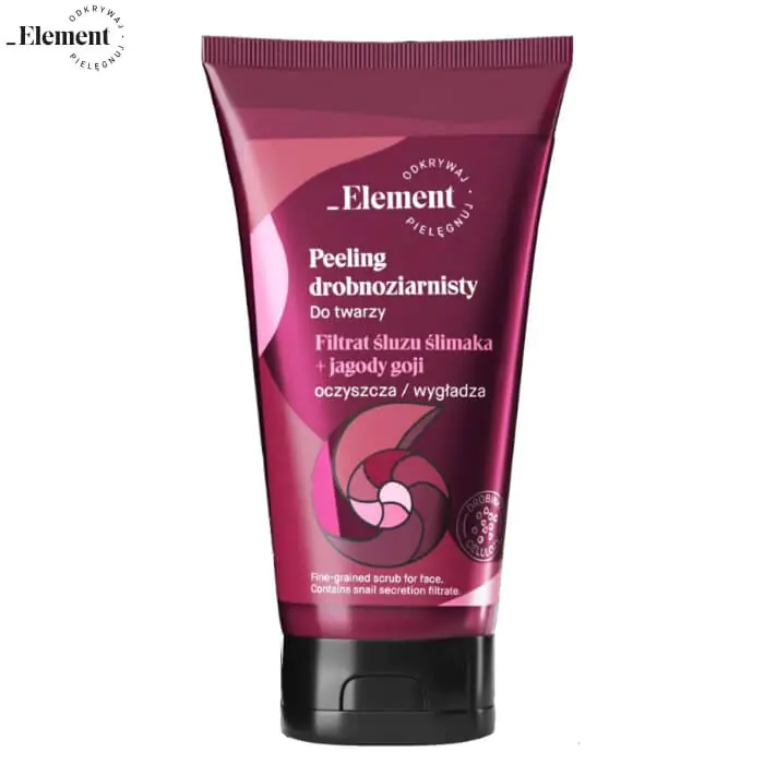 

Element Filtrat Śluzu Ślimaka Peeling drobnoziarnisty do cery tłustej i mieszanej 75ml