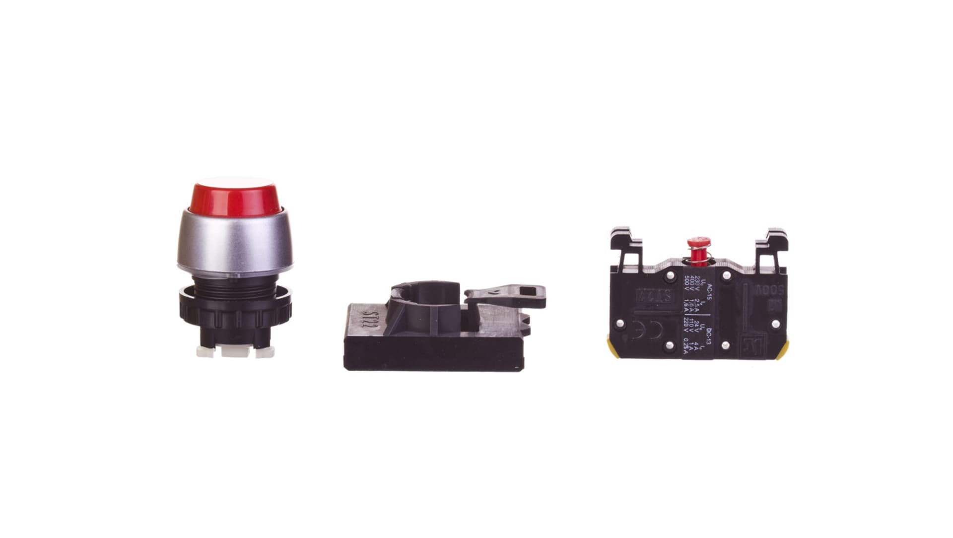 

Przycisk sterowniczy 22mm czerwony 1R z samopowrotem ST22-WC-01.