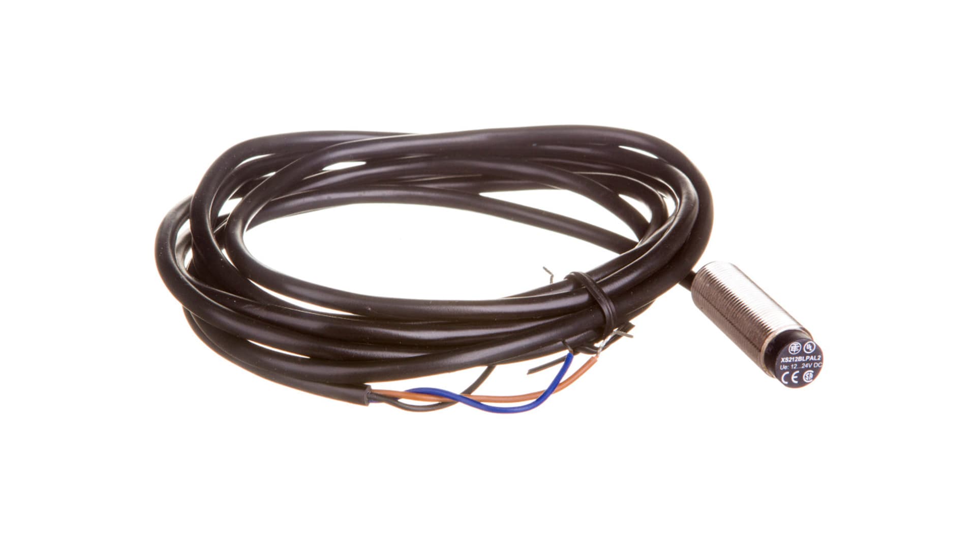 

Czujnik indukcyjny M12 4mm 12-24V DC PNP 1Z 3-przewodowy (2m) XS212BLPAL2, 2m) xs212blpal