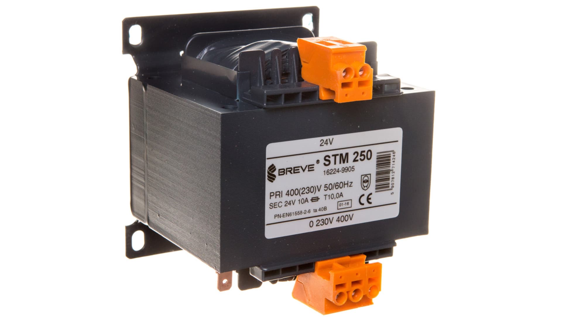 

Transformator 1-fazowy STM 250VA 400(230)/24V 16224-9905, 230)/24v 16224-990