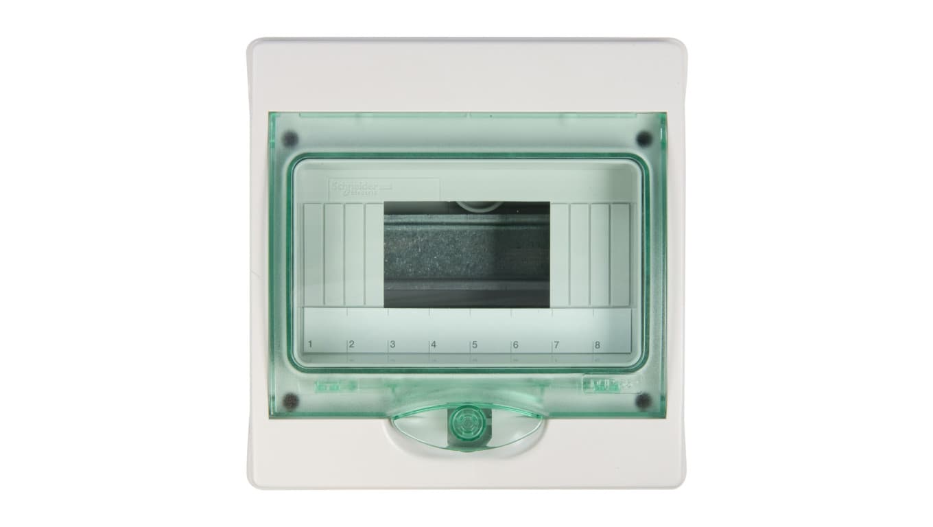 

Obudowa natynkowa Kaedra IP65 mKDR-1-8-NT-T drzwi transparentne 1 rząd 8 modułów/rząd