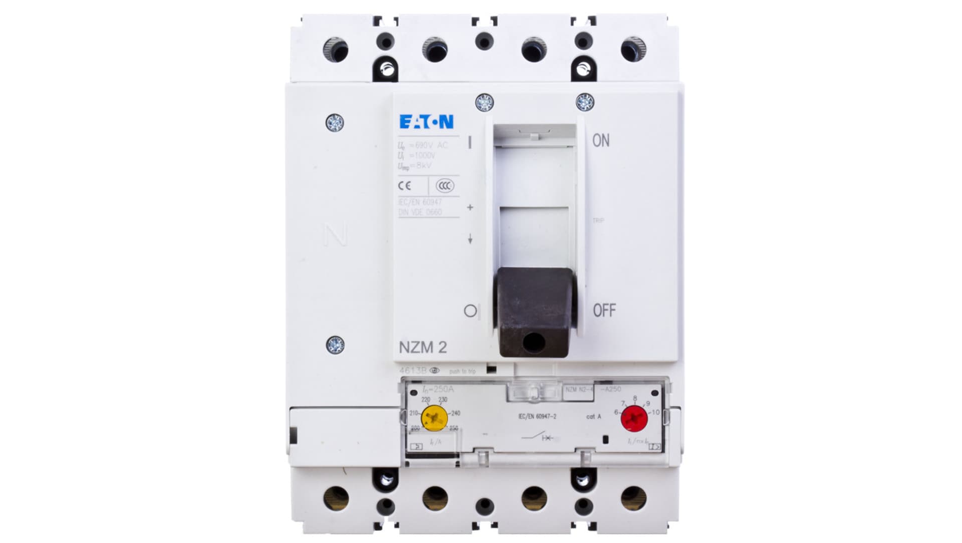 

Wyłącznik mocy 250A 4P 50kA NZMN2-4-A250 265866