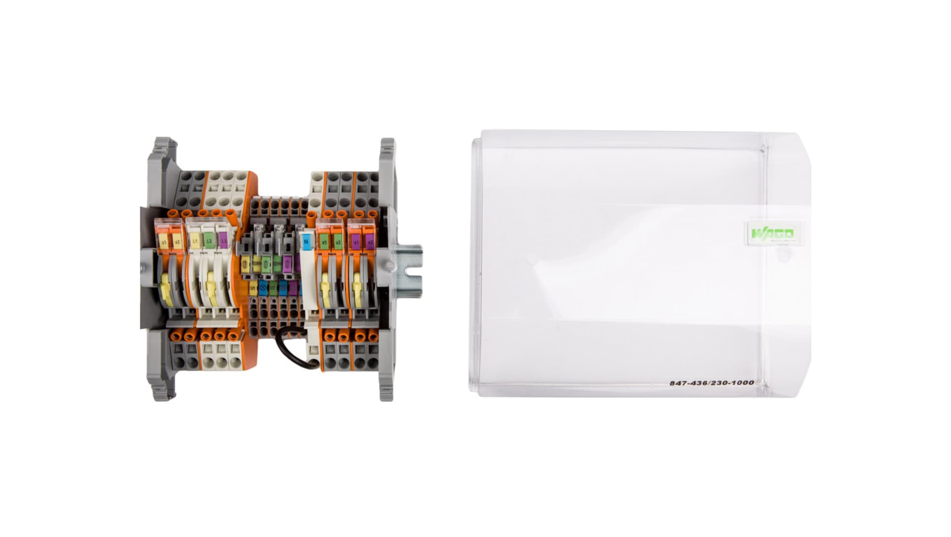 

Listwa pomiarowa LPW 16-torowa 230V AC równoległa 847-436/230-1000