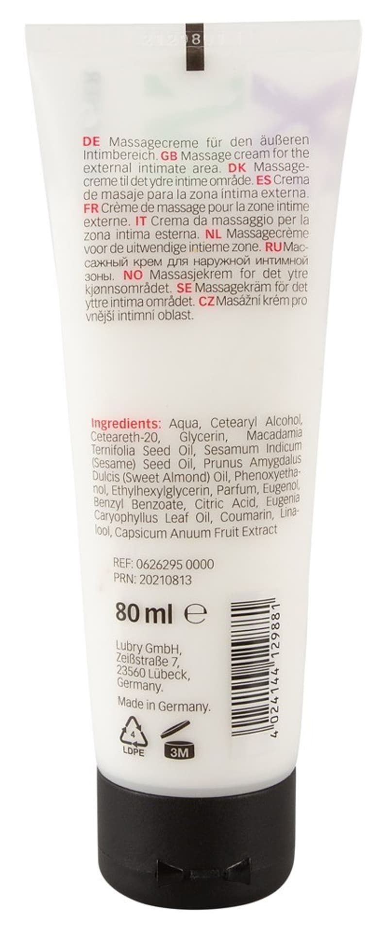

Krem do masażu 80ml Just Play