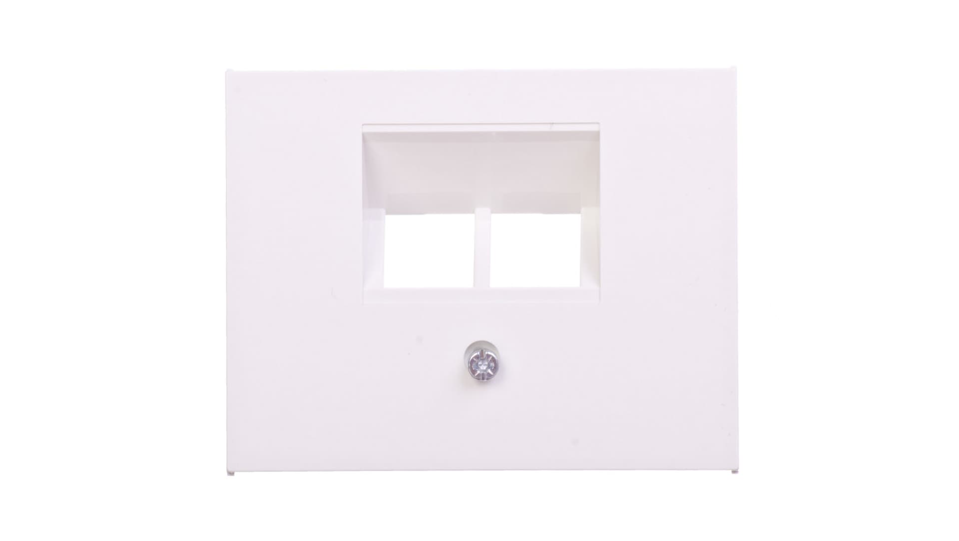 

K.1 Element centralny do gniazda UAE RJ11 RJ12 RJ45 kat.3, 5e, 6 45st śnieżnobiały 14097009