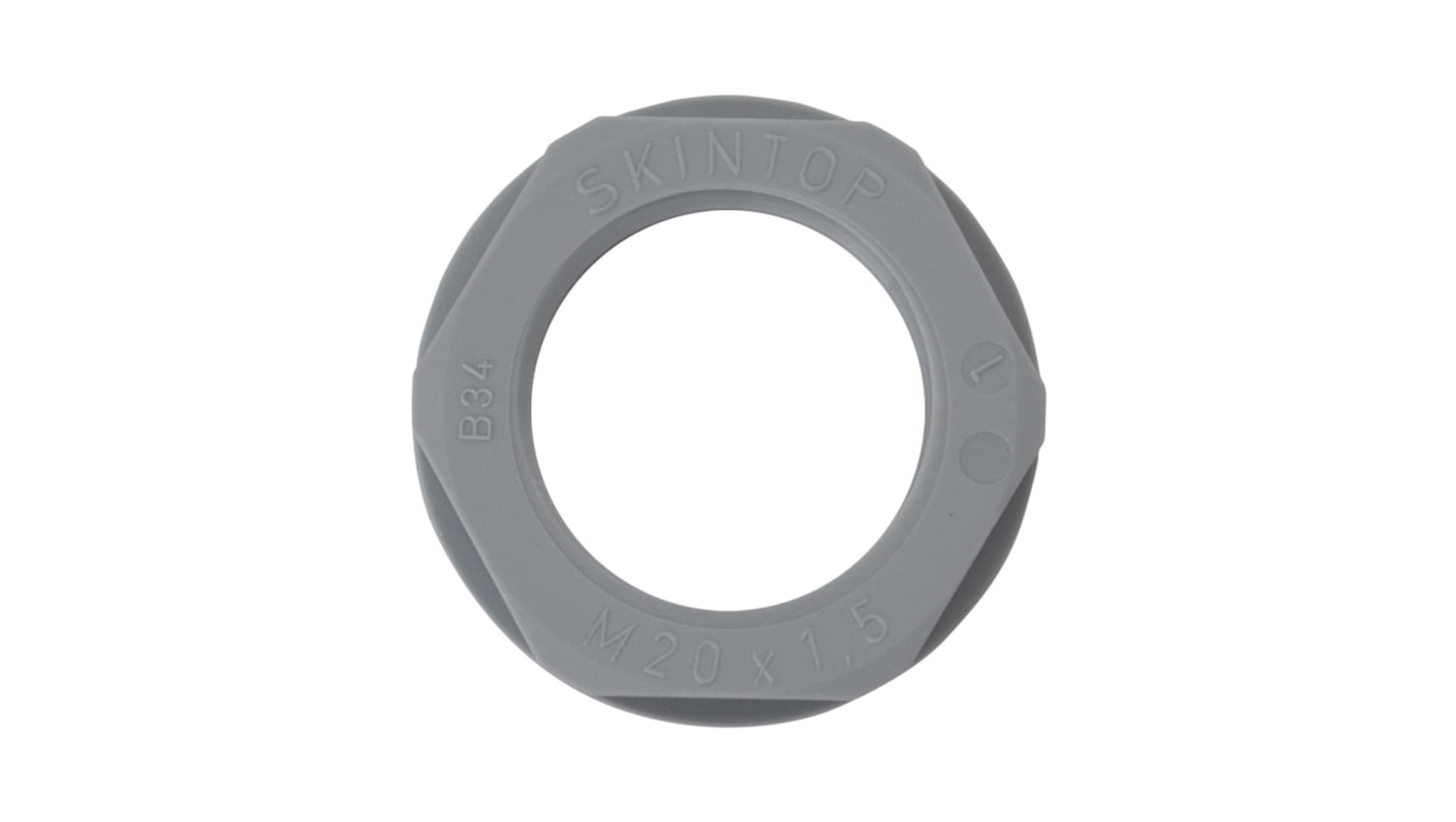 

Nakrętka poliamidowa M20 SKINTOP GMP-GL-M 20x1,5 ciemnoszara 53119020