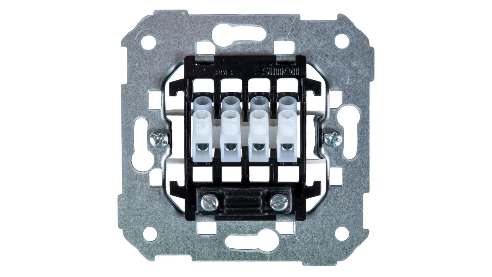 

Simon 82 Gniazdo głośnikowe pojedyncze/ podwójne z 4 zaciskami mechanizm 75801-39
