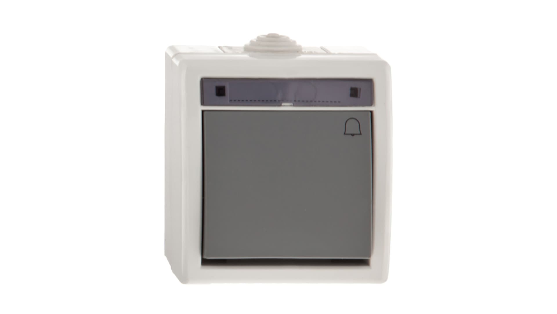 

Aquant Przycisk “dzwonek” IP55 szary ŁNT-1D 1205-10