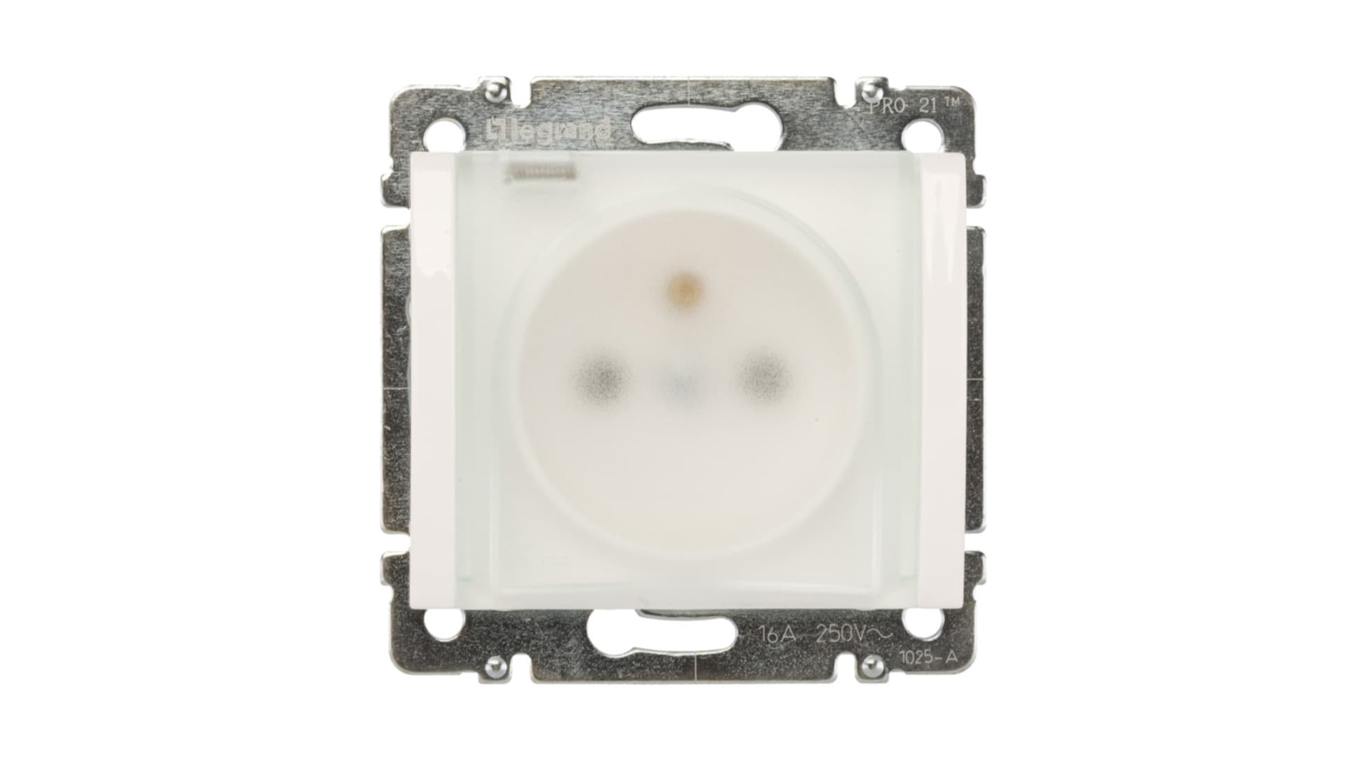 

SISTENA LIFE Gniazdo bryzgoszczelne z/u IP44 z klapką arctic 775929