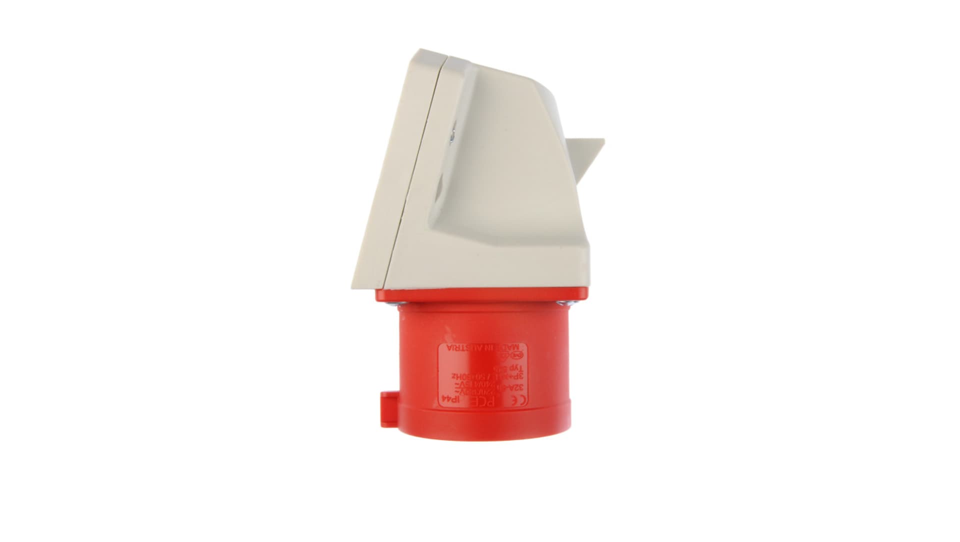 

Wtyczka odbiornikowa 32A 5P 400V czerwona IP44 525-6