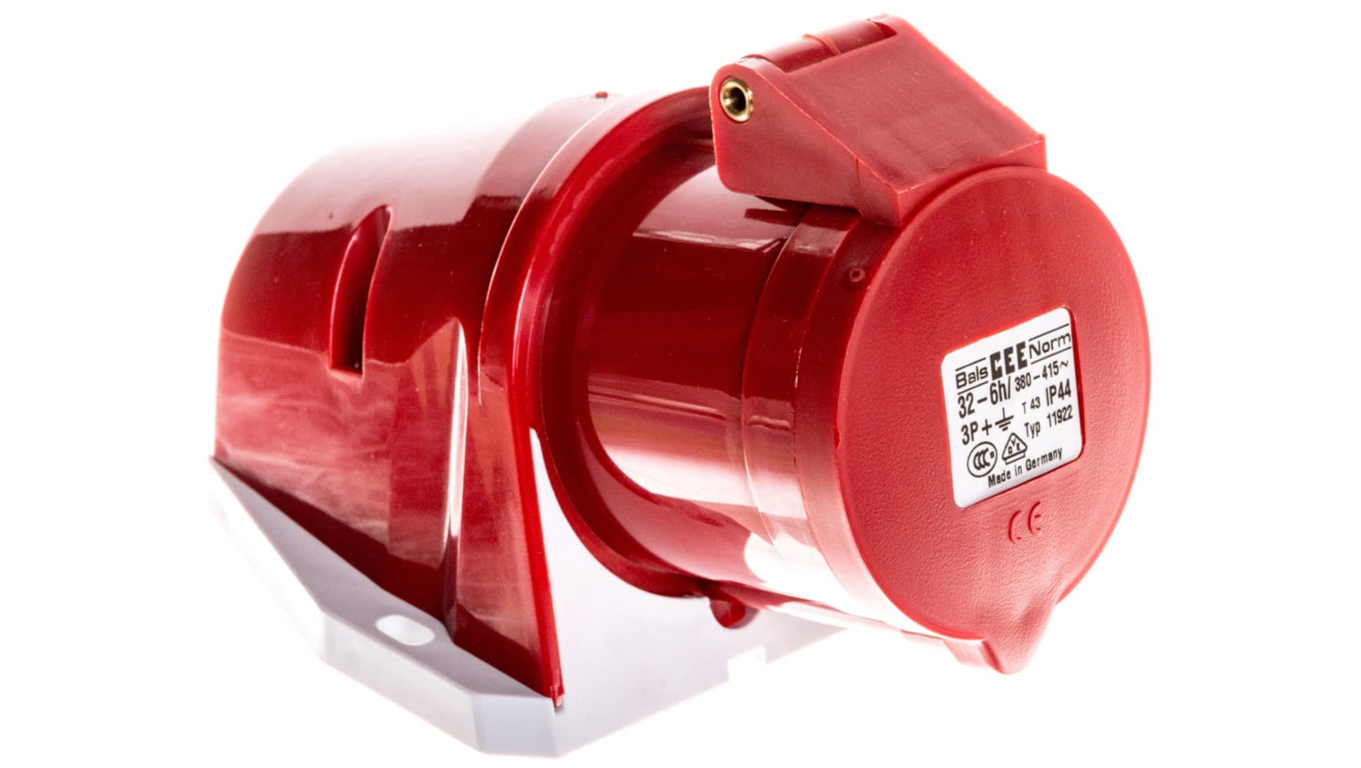 

Gniazdo stałe 32A 4P 400V 6h IP44 Quick-Connect 11922